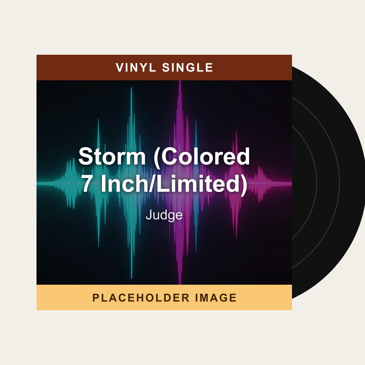 Judge - Storm (Colored 7 Inch/Limited) (Vinyl Single) (US Import) - placeholder image