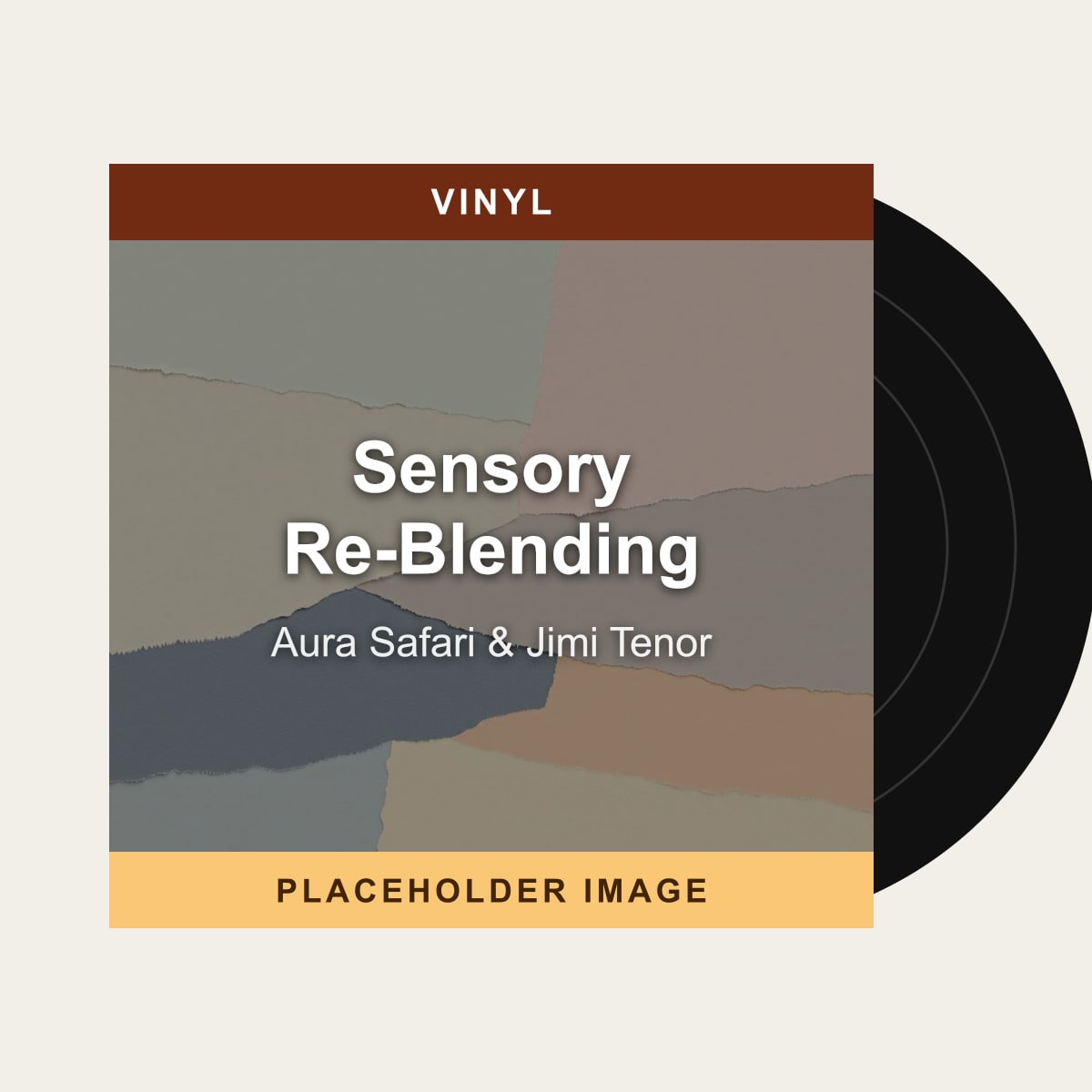 Aura Safari & Jimi Tenor - Sensory Re-Blending (Vinyl) (US Import) - placeholder image