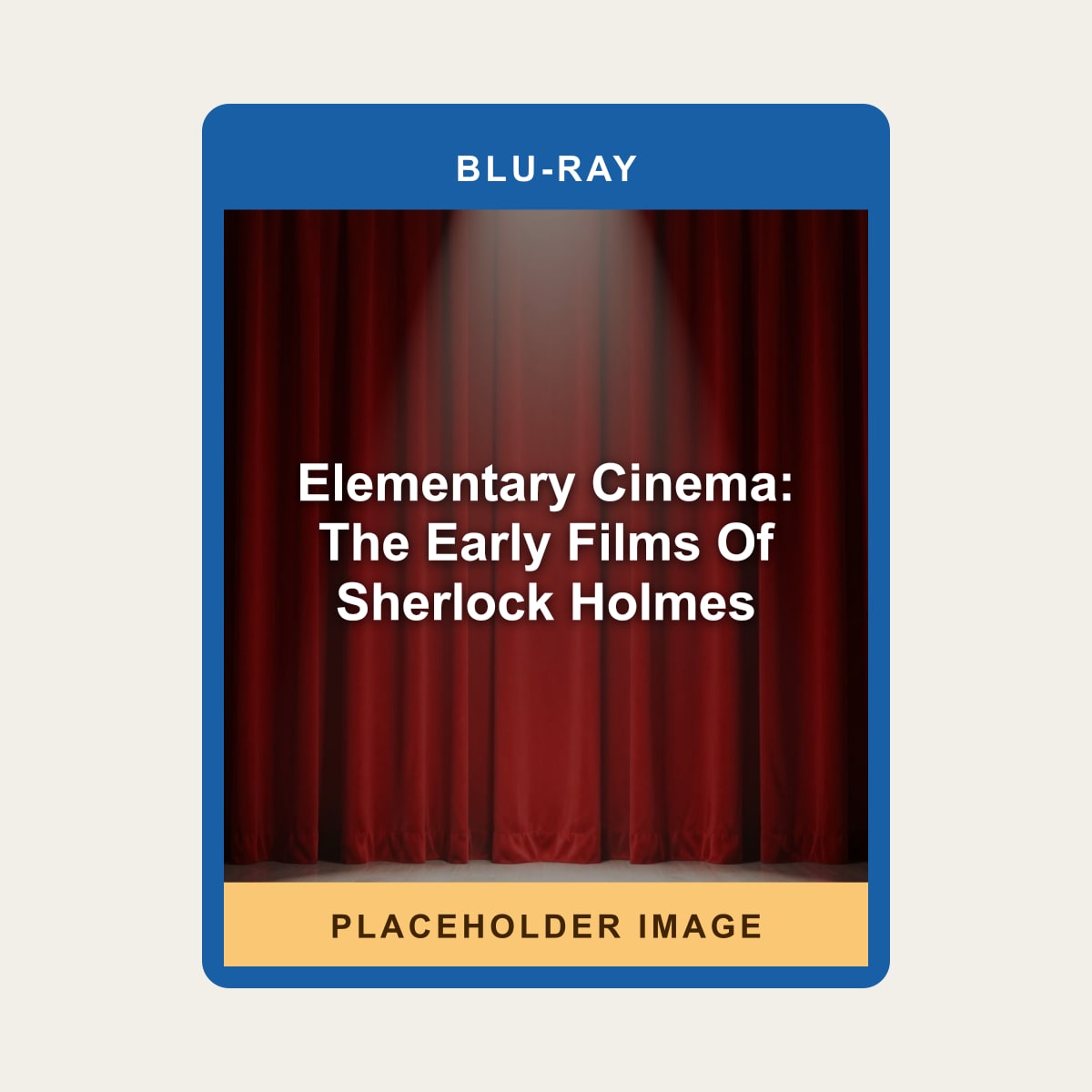 Elementary Cinema: The Early Films Of Sherlock Holmes (Blu-ray) (Region A US Import) - placeholder image