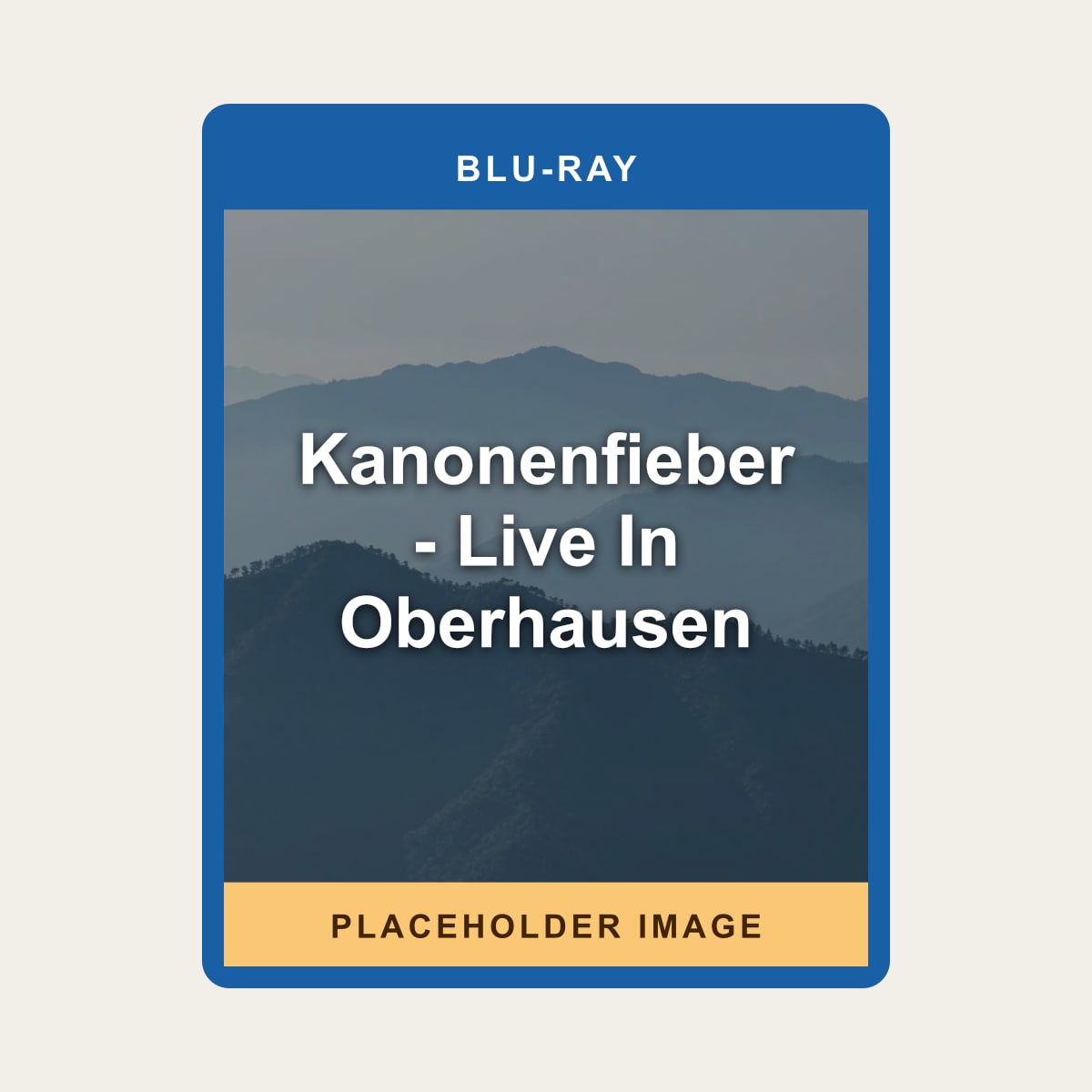 Kanonenfieber - Live In Oberhausen (Blu-ray) (Region A US Import) - placeholder image