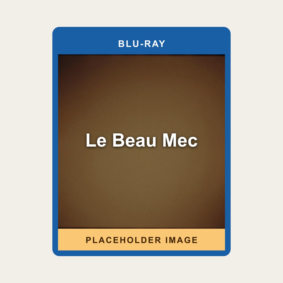 Le Beau Mec (Blu-ray) (Region A US Import) - placeholder image