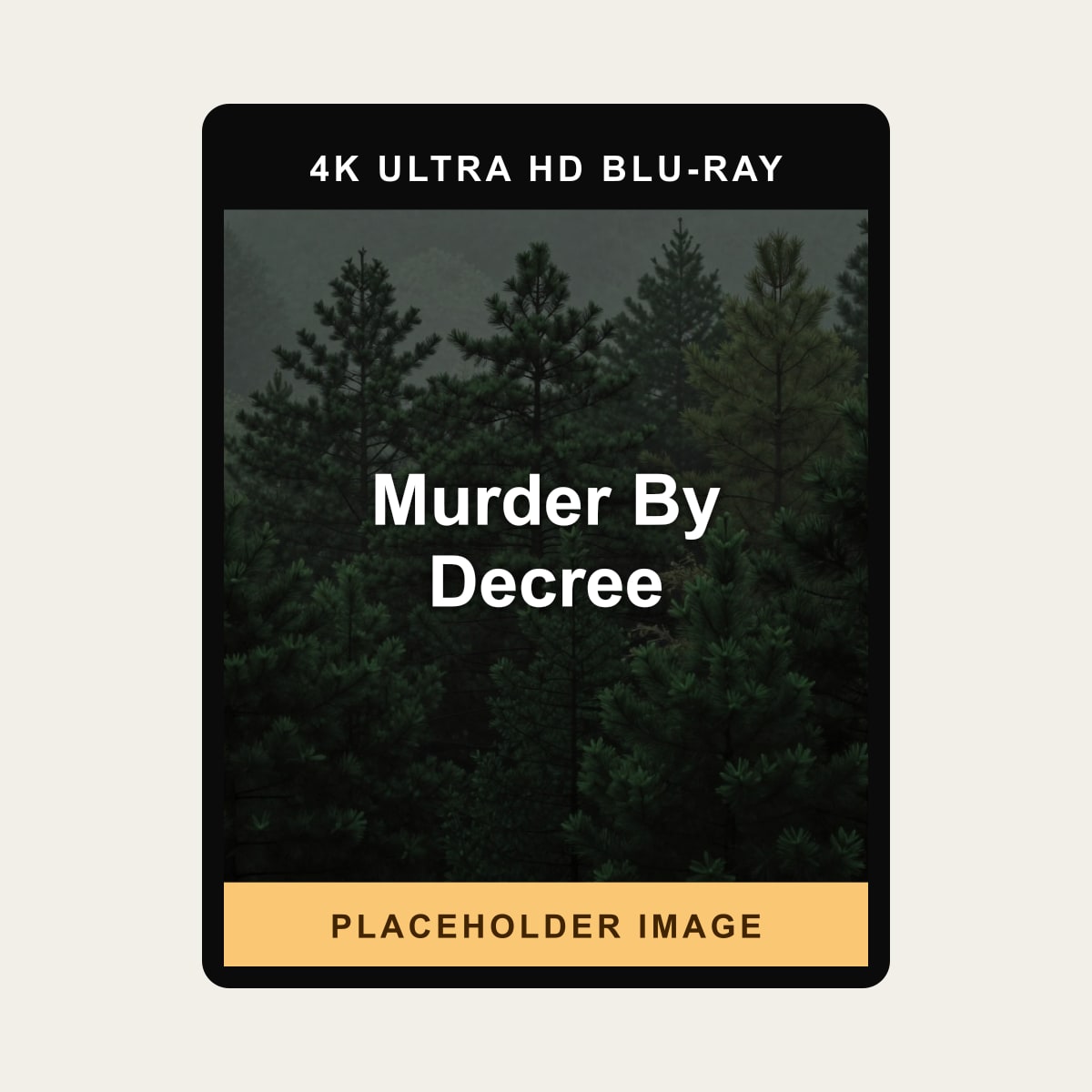 Murder By Decree (4K Blu-ray) (Region A US Import) - placeholder image
