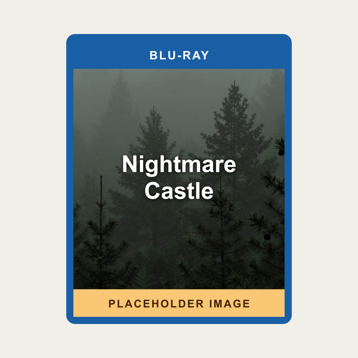 Nightmare Castle (Blu-ray) (Region A US Import) - placeholder image
