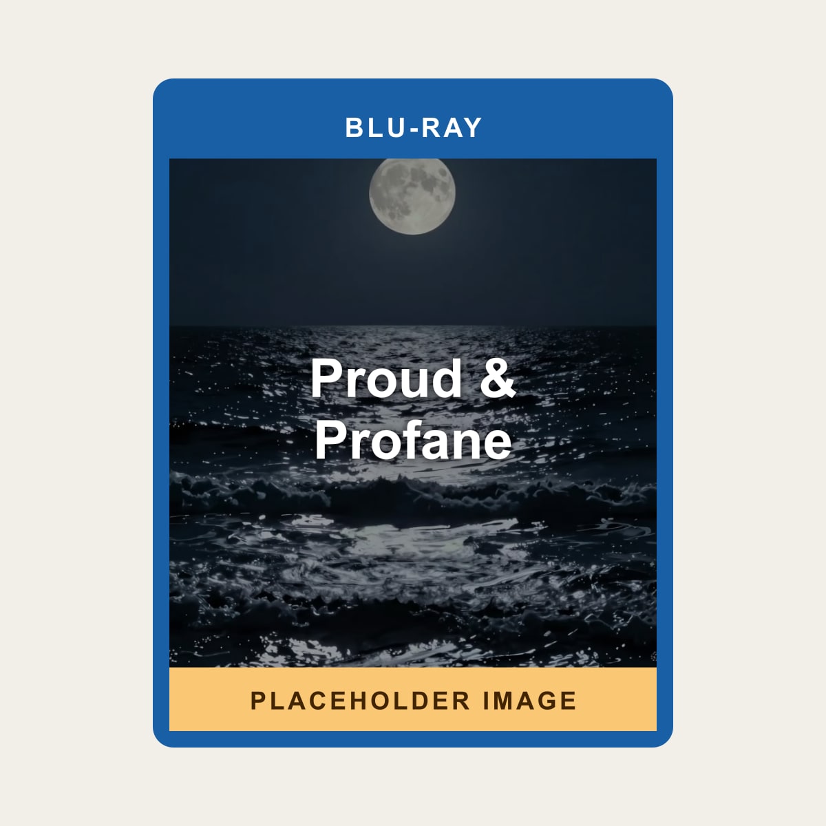 Proud & Profane (Blu-ray) (Region A US Import) - placeholder image