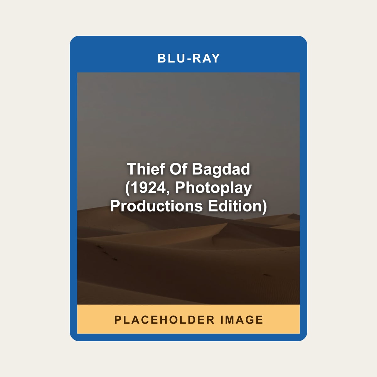 Thief Of Bagdad (1924, Photoplay Productions Edition) (Blu-ray) (Region A US Import) - placeholder image