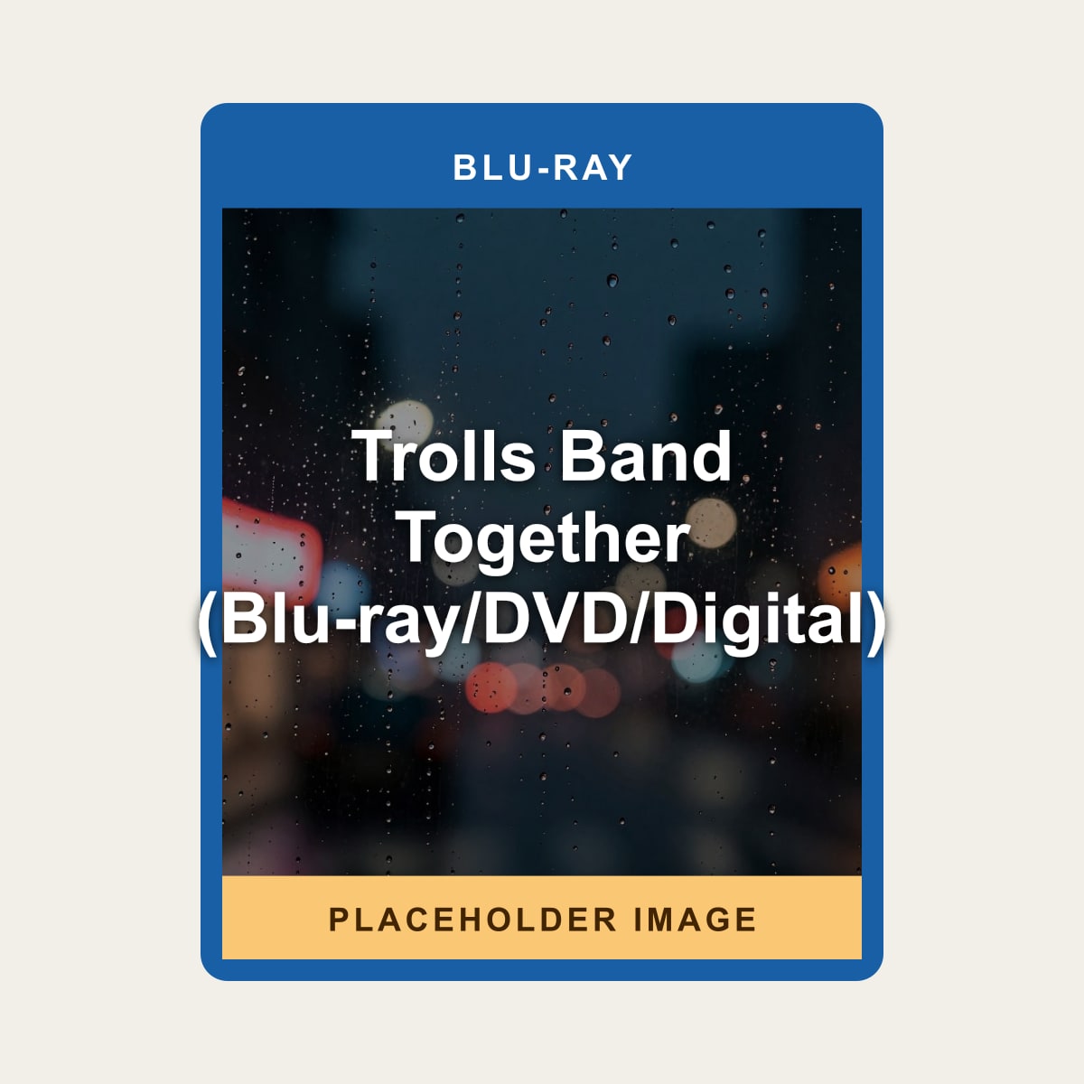 Trolls Band Together (Blu-ray/DVD/Digital) (Blu-ray) (Region 1 & A US Import) - placeholder image
