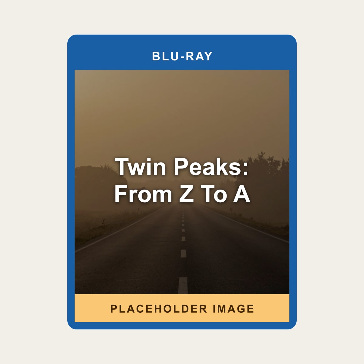 Twin Peaks: From Z To A (Blu-ray) (Region A US Import) - placeholder image