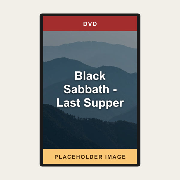 Black Sabbath - Last Supper (DVD) (Region 1 US Import) - placeholder image