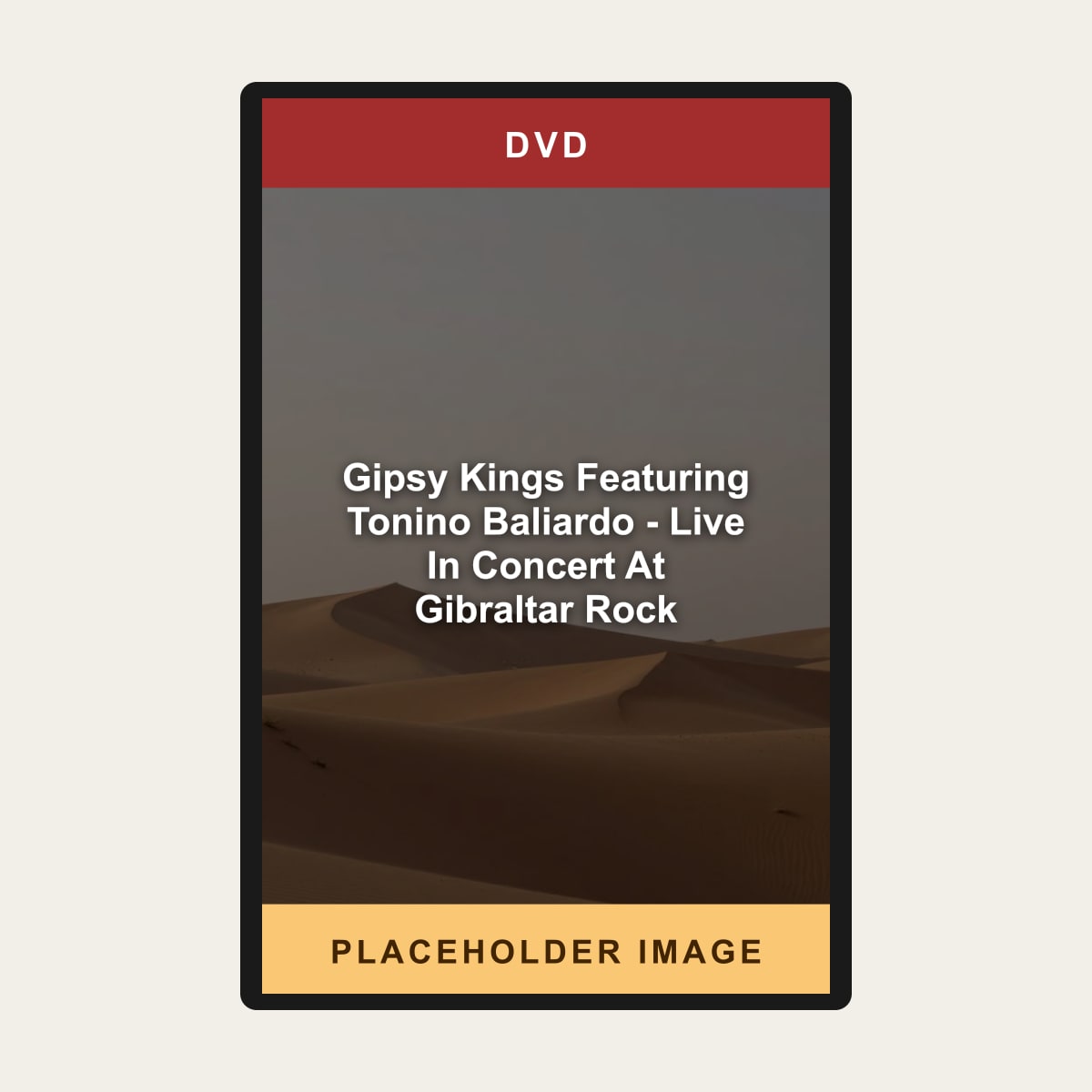 Gipsy Kings Featuring Tonino Baliardo - Live In Concert At Gibraltar Rock (DVD) (Region 1 US Import) - placeholder image