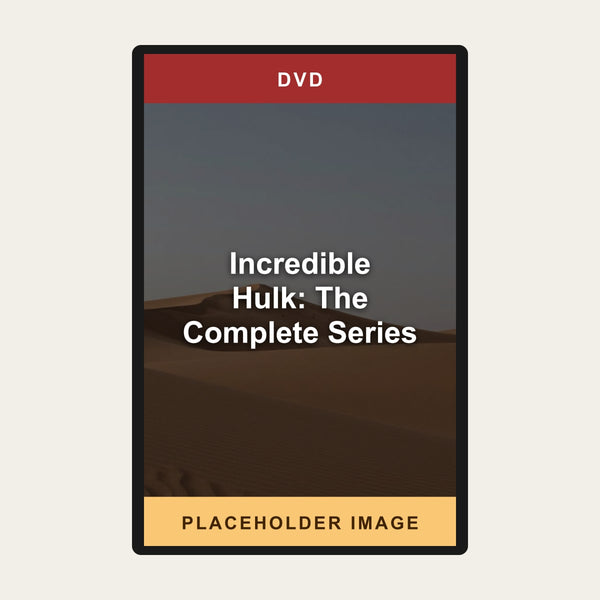 Incredible Hulk: The Complete Series (DVD) (Region 1 US Import) - placeholder image