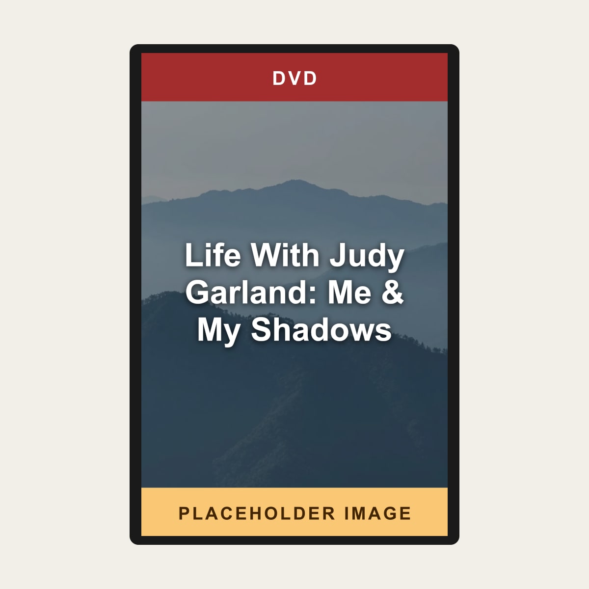 Life With Judy Garland: Me & My Shadows (DVD) (Region 1 US Import) - placeholder image