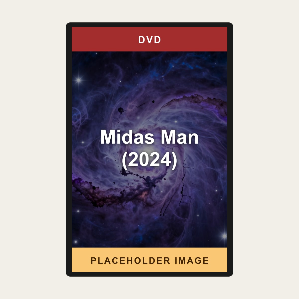 Midas Man (2024) (DVD) (Region 1 US Import) - placeholder image