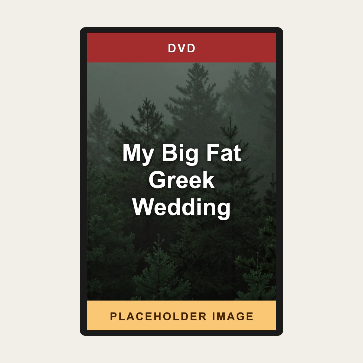 My Big Fat Greek Wedding (DVD) (Region 1 US Import) - placeholder image