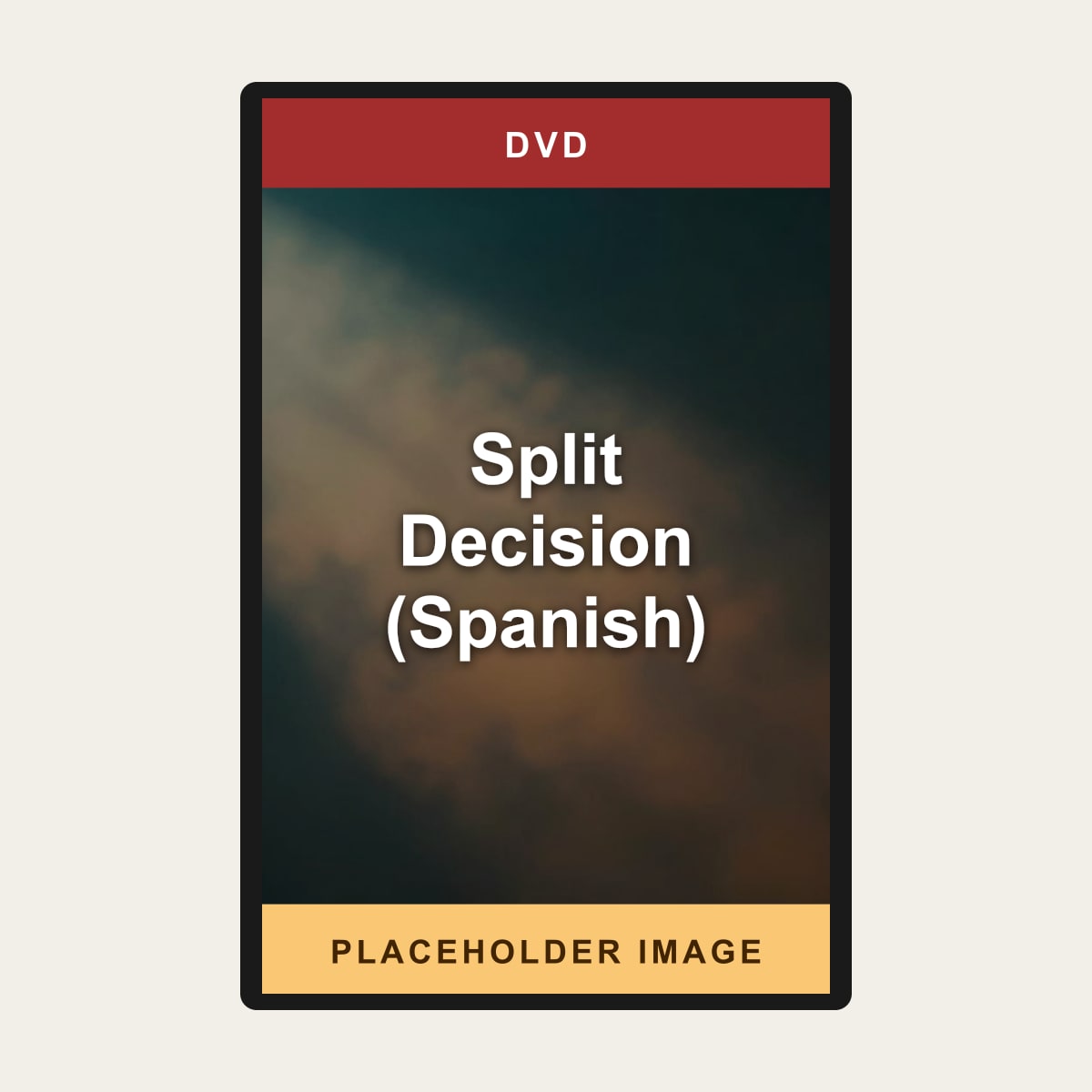 Split Decision (Spanish) (DVD) (Region 1 US Import) - placeholder image