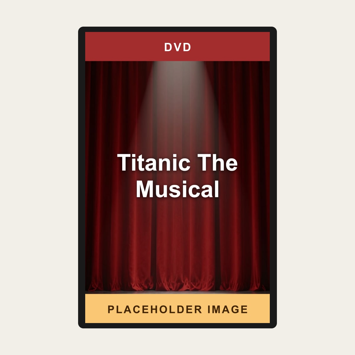 Titanic The Musical (DVD) (Region 1 US Import) - placeholder image