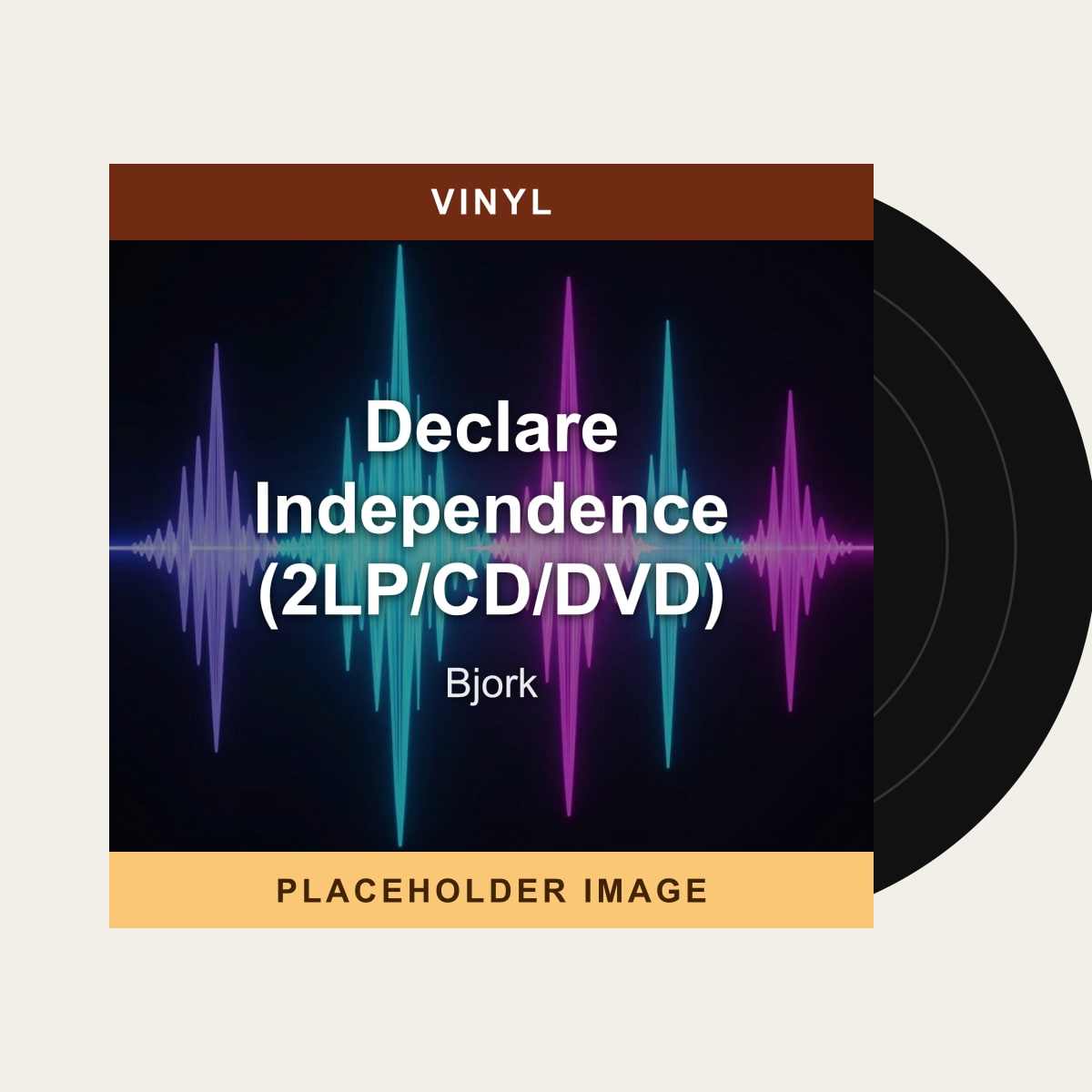 Bjork - Declare Independence (2LP/CD/DVD) (Vinyl) (Region 1 US Import) - placeholder image