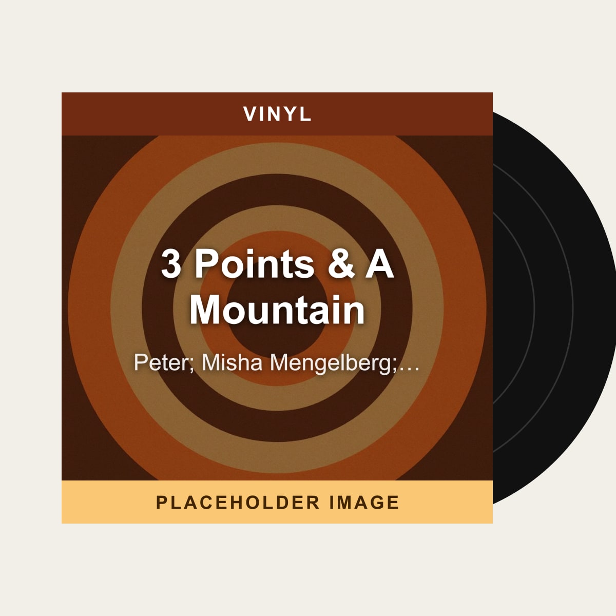 Peter; Misha Mengelberg; Han Bennink Brotzmann - 3 Points & A Mountain (Vinyl) (US Import) - placeholder image