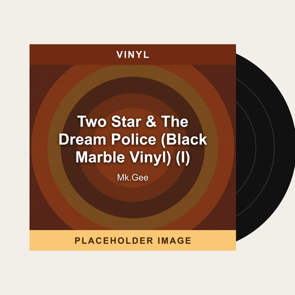 Mk.Gee - Two Star & The Dream Police (Black Marble Vinyl) (I) (Vinyl) (US Import) - placeholder image