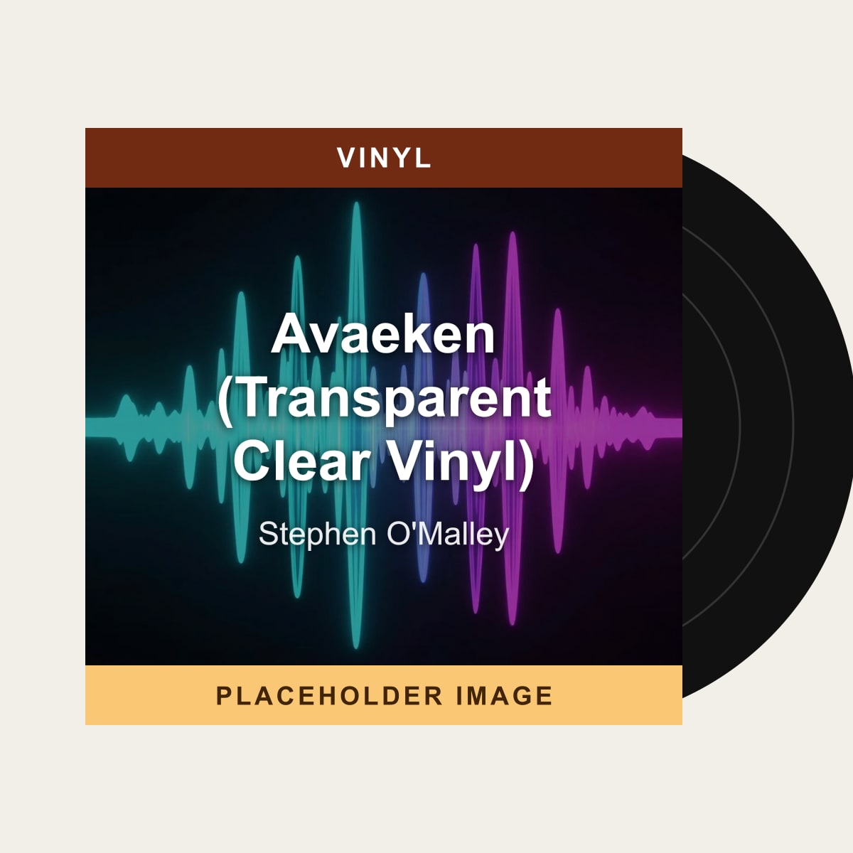 Stephen O'Malley - Avaeken (Transparent Clear Vinyl) (Vinyl) (US Import) - placeholder image