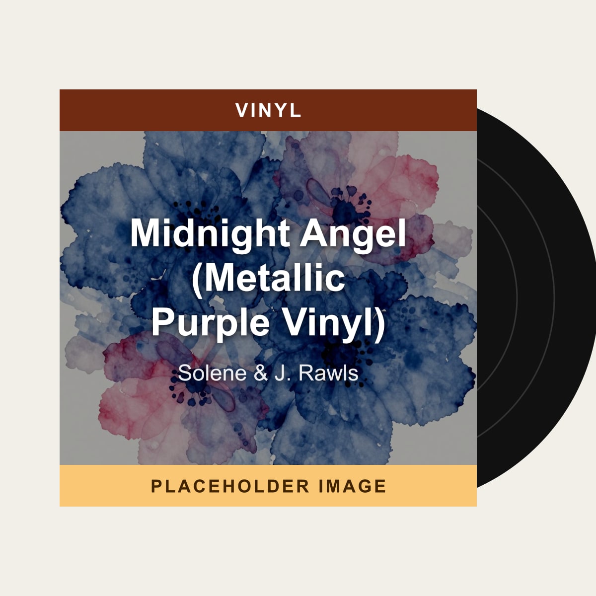 Solene & J. Rawls - Midnight Angel (Metallic Purple Vinyl) (Vinyl) (US Import) - placeholder image