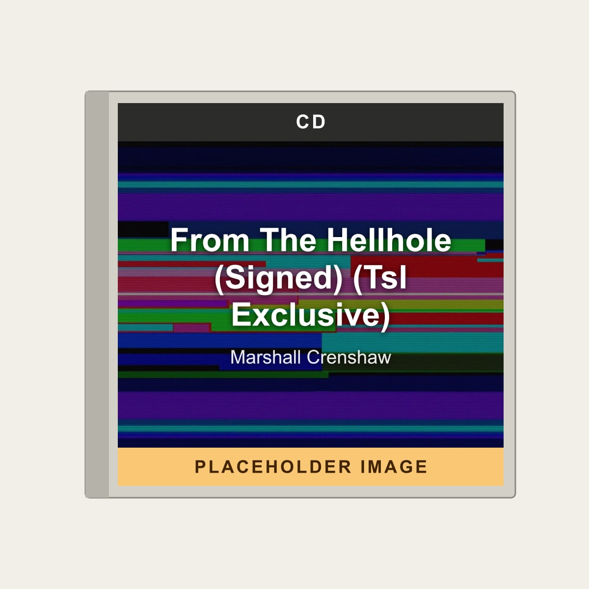 Marshall Crenshaw - From The Hellhole (Signed) (Tsl Exclusive) (CD) (US Import) - placeholder image