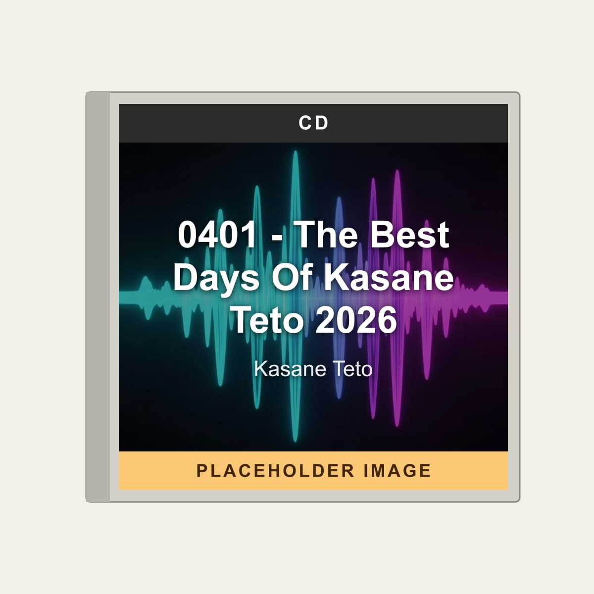 Kasane Teto - 0401 - The Best Days Of Kasane Teto 2026 (CD) (US Import) - placeholder image