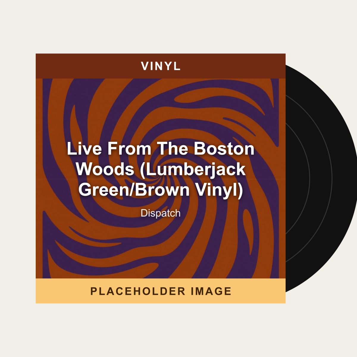Dispatch - Live From The Boston Woods (Lumberjack Green/Brown Vinyl) (Vinyl) (US Import) - placeholder image