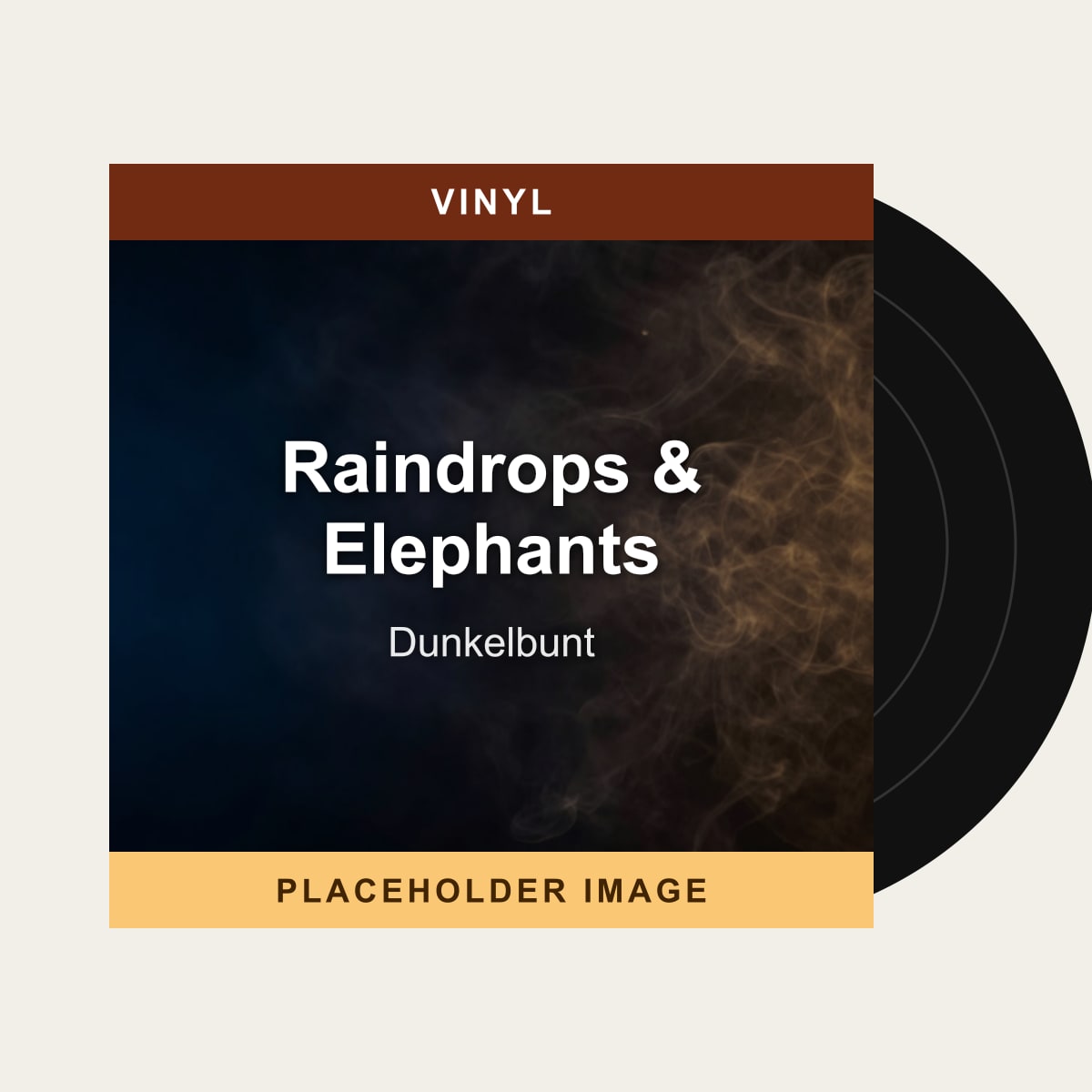 Dunkelbunt - Raindrops & Elephants (Vinyl) (US Import) - placeholder image