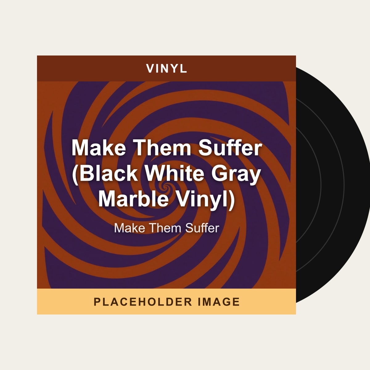 Make Them Suffer - Make Them Suffer (Black White Gray Marble Vinyl) (Vinyl) (US Import) - placeholder image