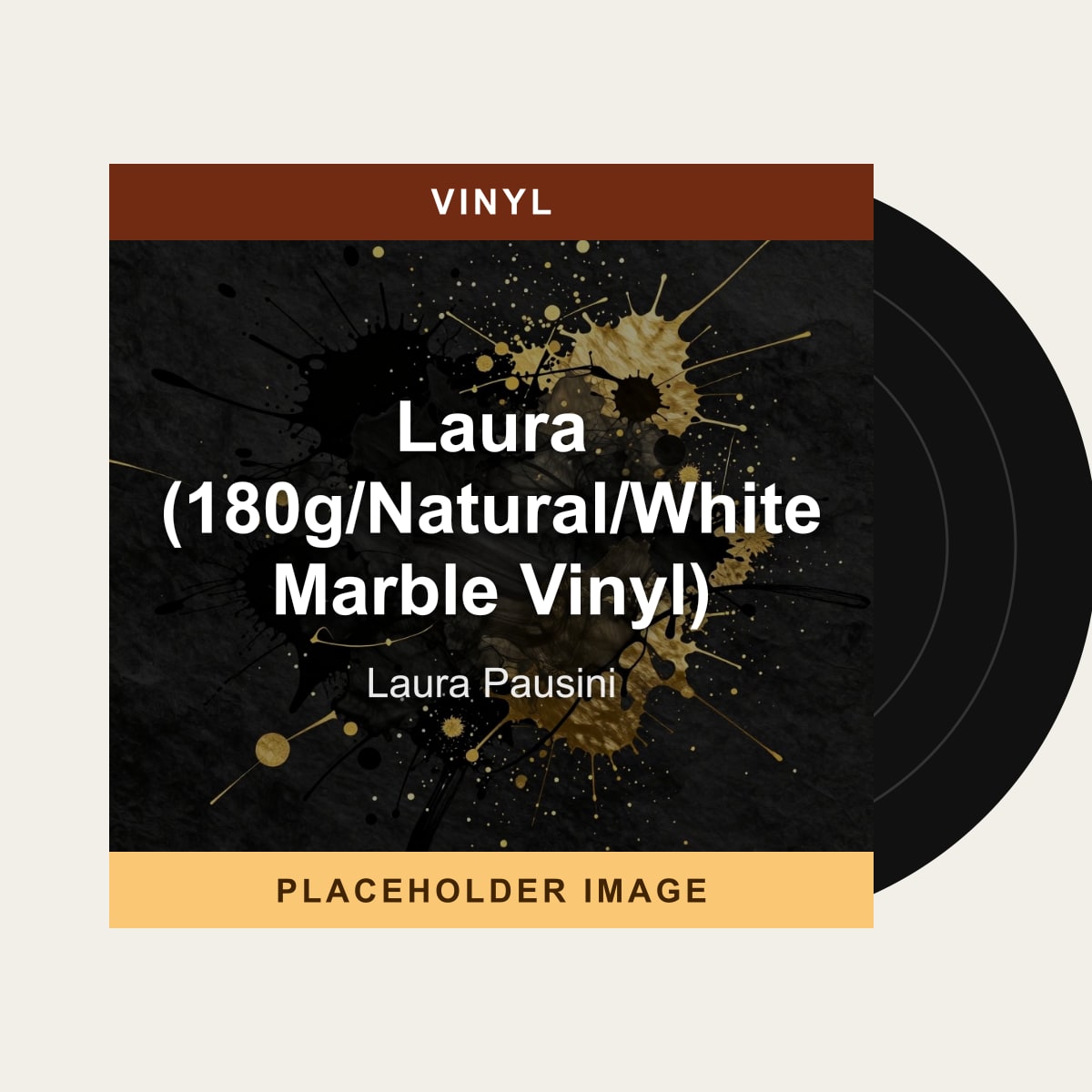Laura Pausini - Laura (180g/Natural/White Marble Vinyl) (Vinyl) (US Import) - placeholder image