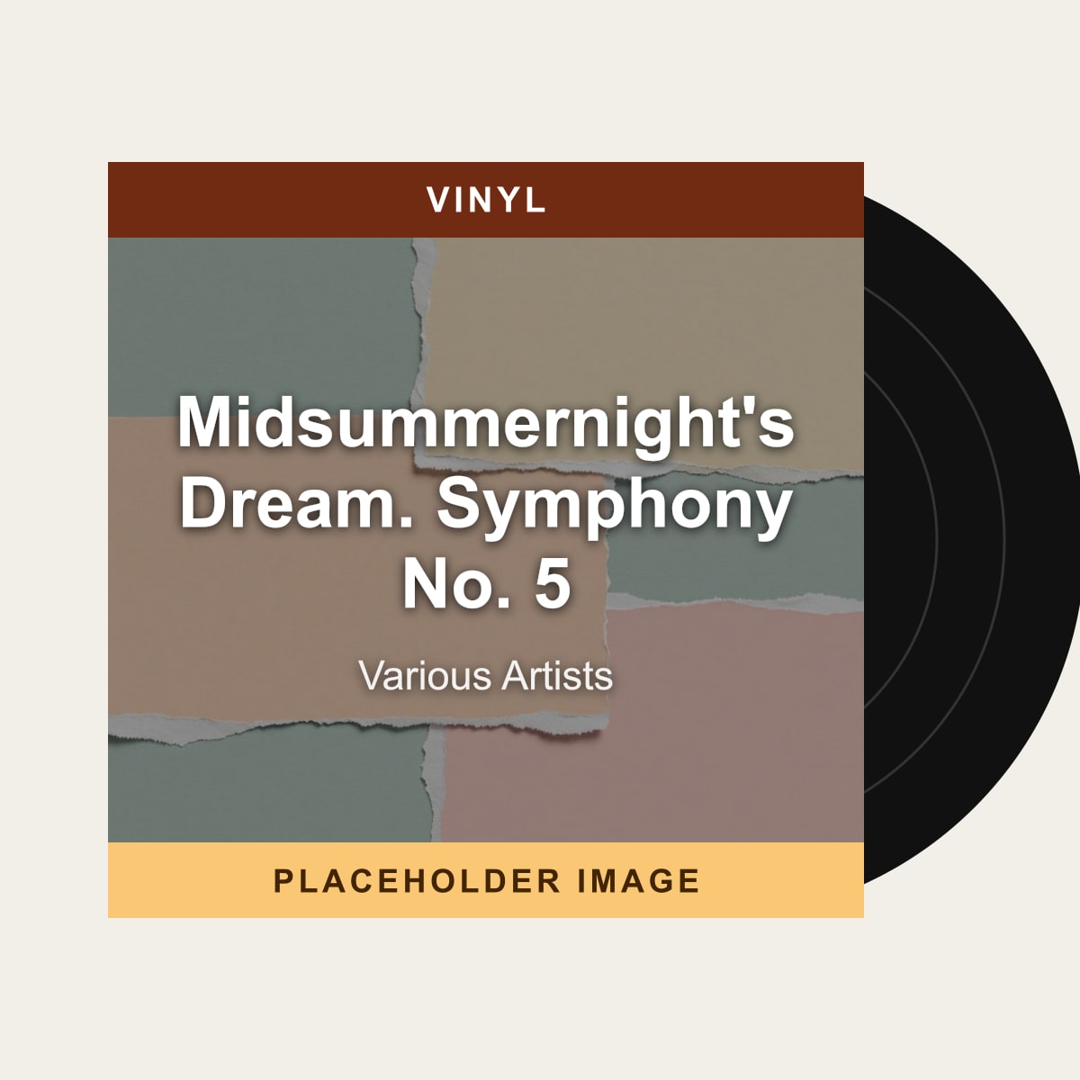 Various Artists - Midsummernight's Dream. Symphony No. 5 (Vinyl) (US Import) - placeholder image