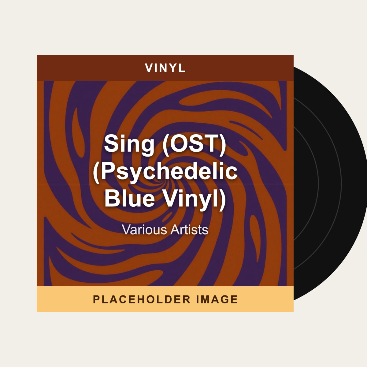 Various Artists - Sing (OST) (Psychedelic Blue Vinyl) (Vinyl) (US Import) - placeholder image
