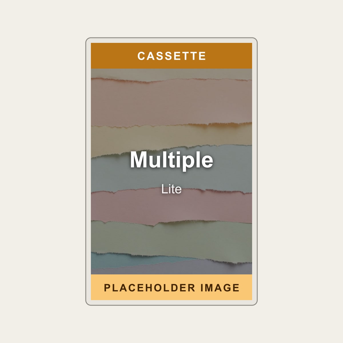 Lite - Multiple (Cassette) (US Import) - placeholder image