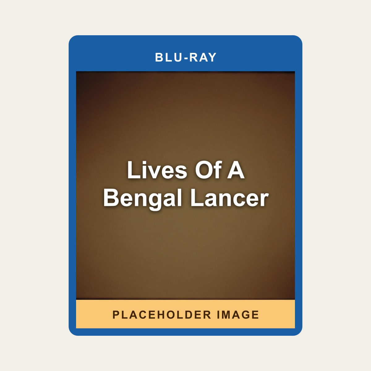 Lives Of A Bengal Lancer (Blu-ray) (Region A US Import) - placeholder image