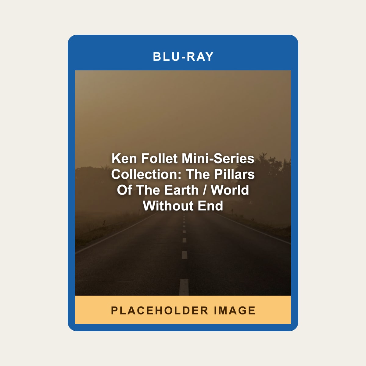 Ken Follet Mini-Series Collection: The Pillars Of The Earth / World Without End (Blu-ray) (Region A US Import) - placeholder image