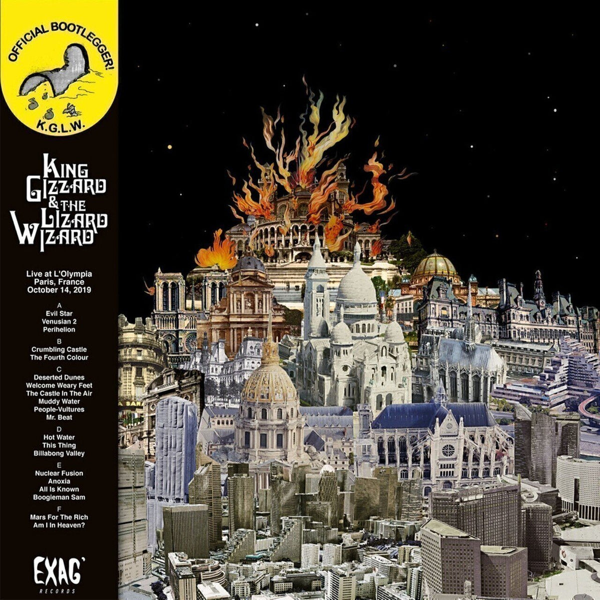 King Gizzard & The Lizard Wizard - Live In Paris (3LP) (Vinyl) (US Import)